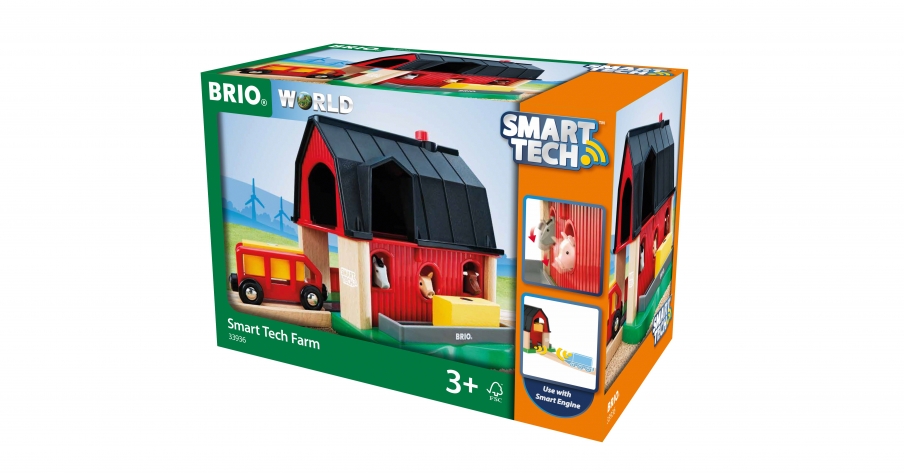 BRIO Smart Tech "Ферма" для игры с паровозиком Smart Tech 33936