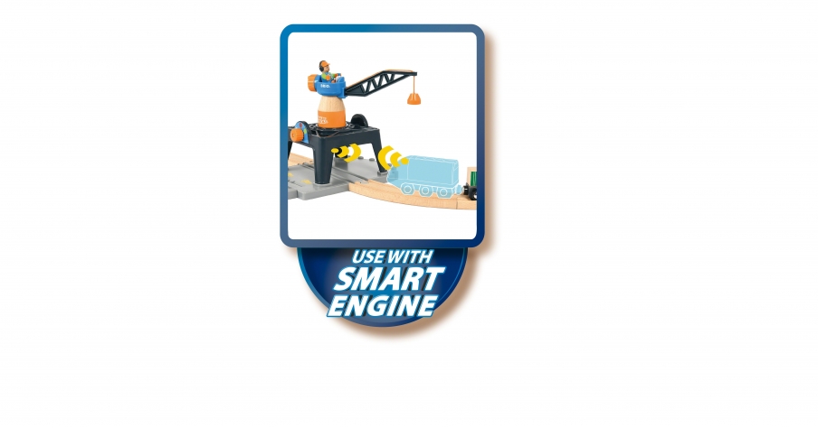 BRIO Smart Tech Игровой набор Подъёмный кран 33962