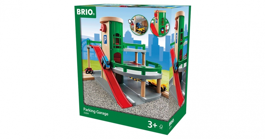 BRIO Парковка для машин деревянной железной дороги 33204