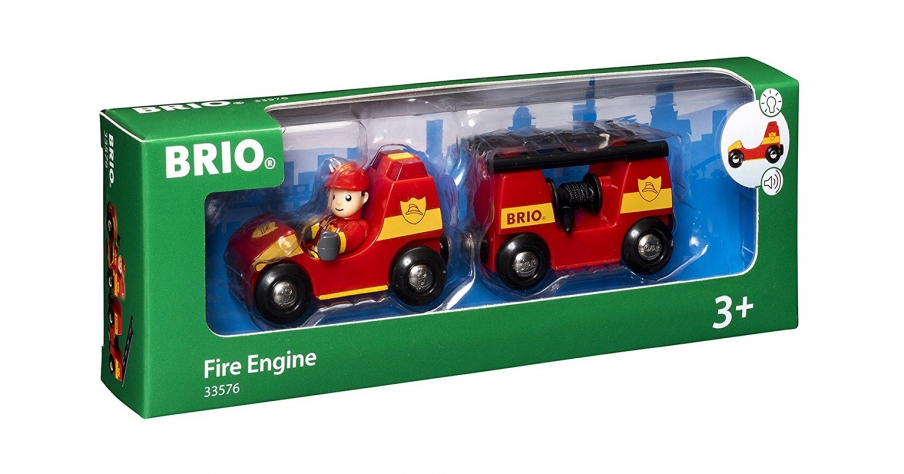 BRIO Поезд Пожарная машина 33576