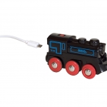 BRIO Подзаряжаемый паровоз с micro USB кабелем 33599