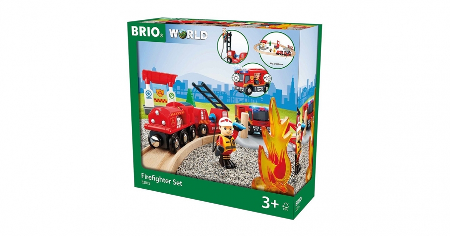 BRIO Игровой набор ж/д "Пожарная станция" 33815