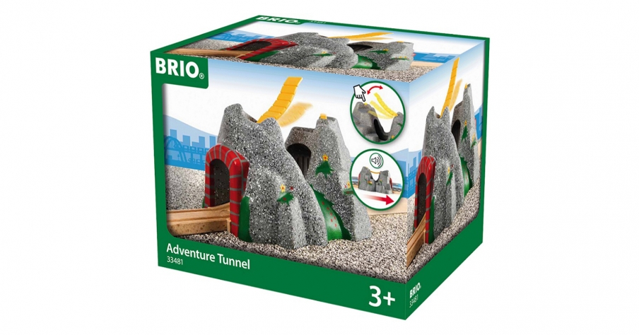 BRIO Тоннель в горе деревянной ж/д 33481