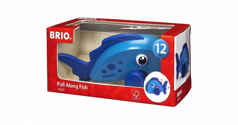 BRIO Рыбка-каталка 30207