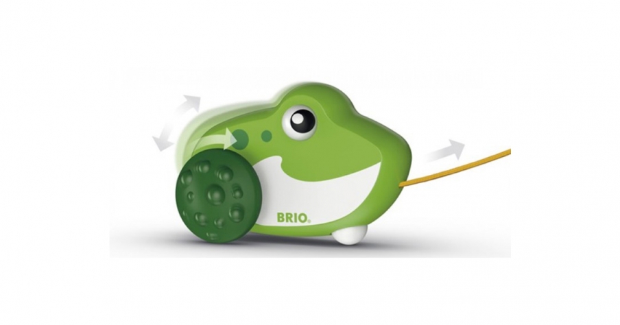 BRIO Лягушка-каталка 30208