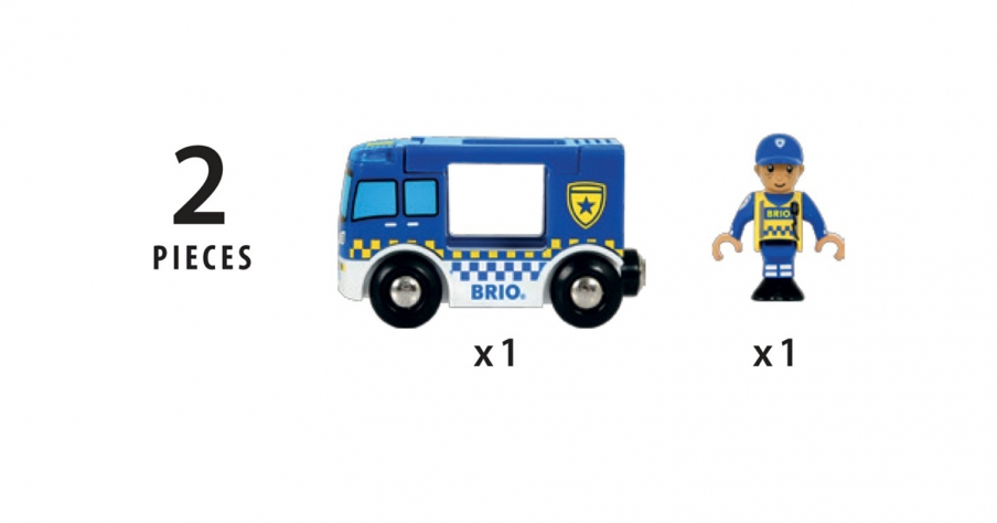 BRIO Полицейский фургон 33825