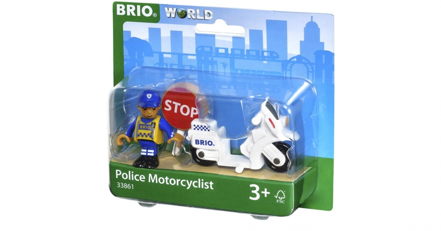 BRIO Полицейский мотоцикл 33861
