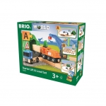 BRIO Погрузо-разгрузочный железно-дорожный набор 33878