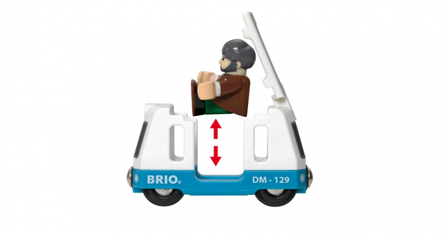 BRIO Деревянная ж/д с поездом и пассажирским паромом 33725