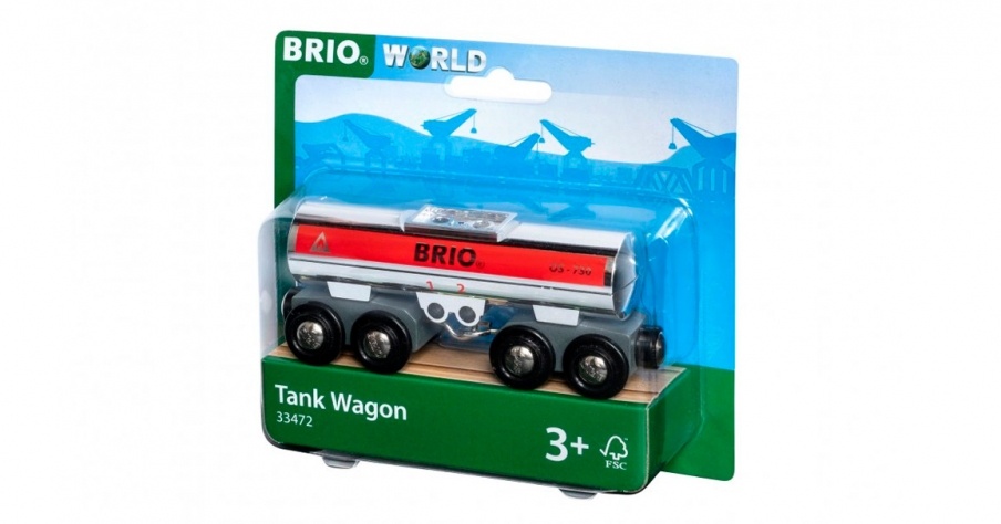 BRIO Вагон-цистерна для бензина 33472