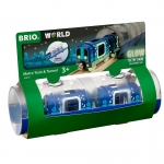 BRIO Светящийся в темноте туннель и поезд метро 33970