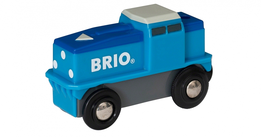 BRIO Товарный электровоз на батарейках 33130
