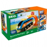 BRIO Smart Tech Sound Поезд с интерактивным тоннелем и записью звука 33971