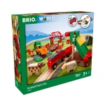 BRIO Набор Сельское поселение с поездом на батарейках 33984