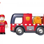 HAPE Ж/д Пожарная машина с сиреной E3737-HP